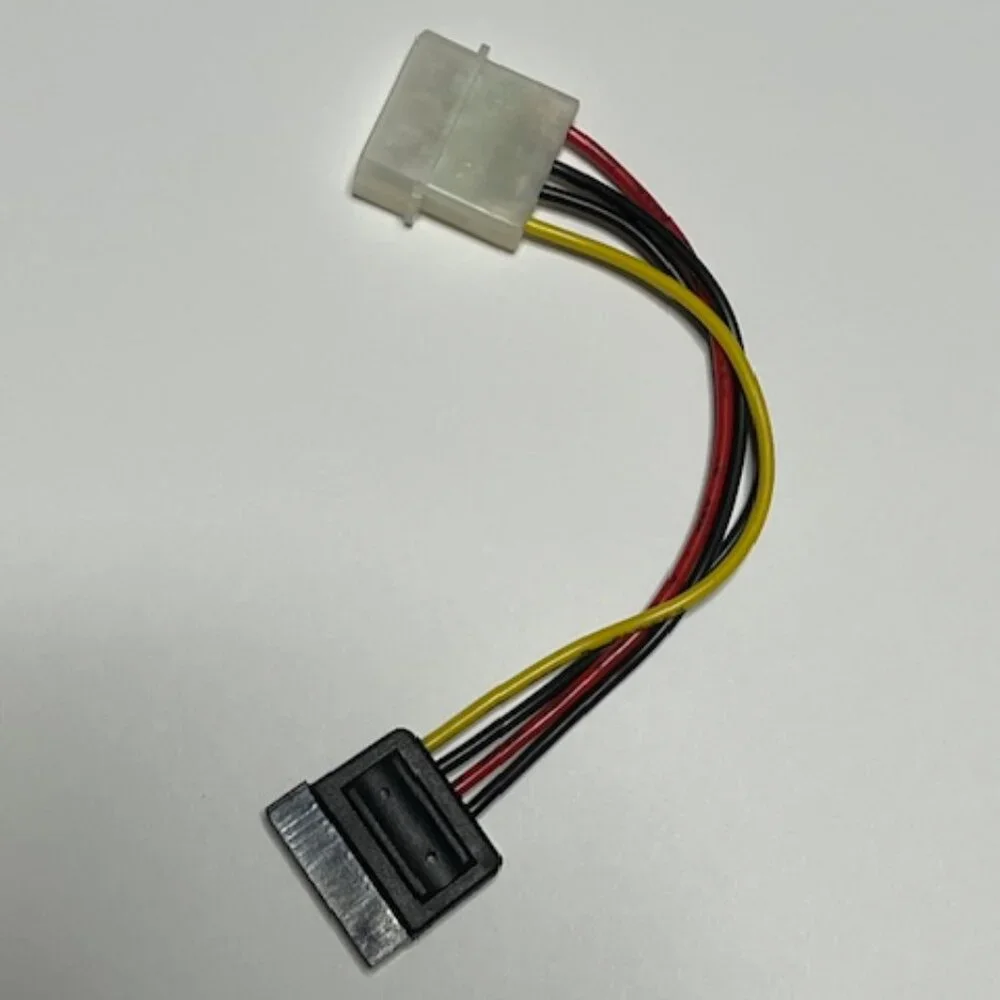 StarTech.com 6in 4 Pin Molex to SATA Power Cable Adapter
